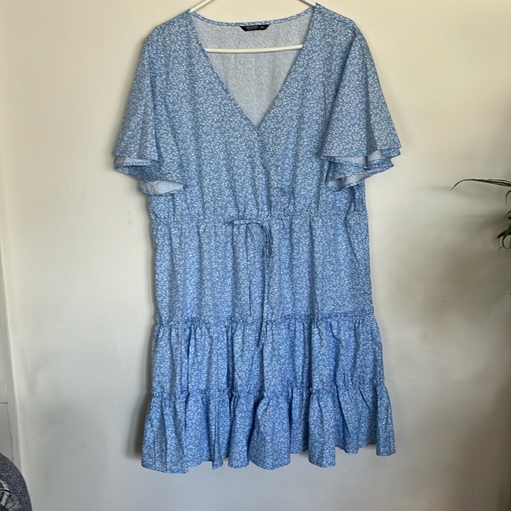 SHEIN women summer dress / wrap dress /